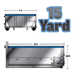 15 yard dumpster rental Detroit Michigan