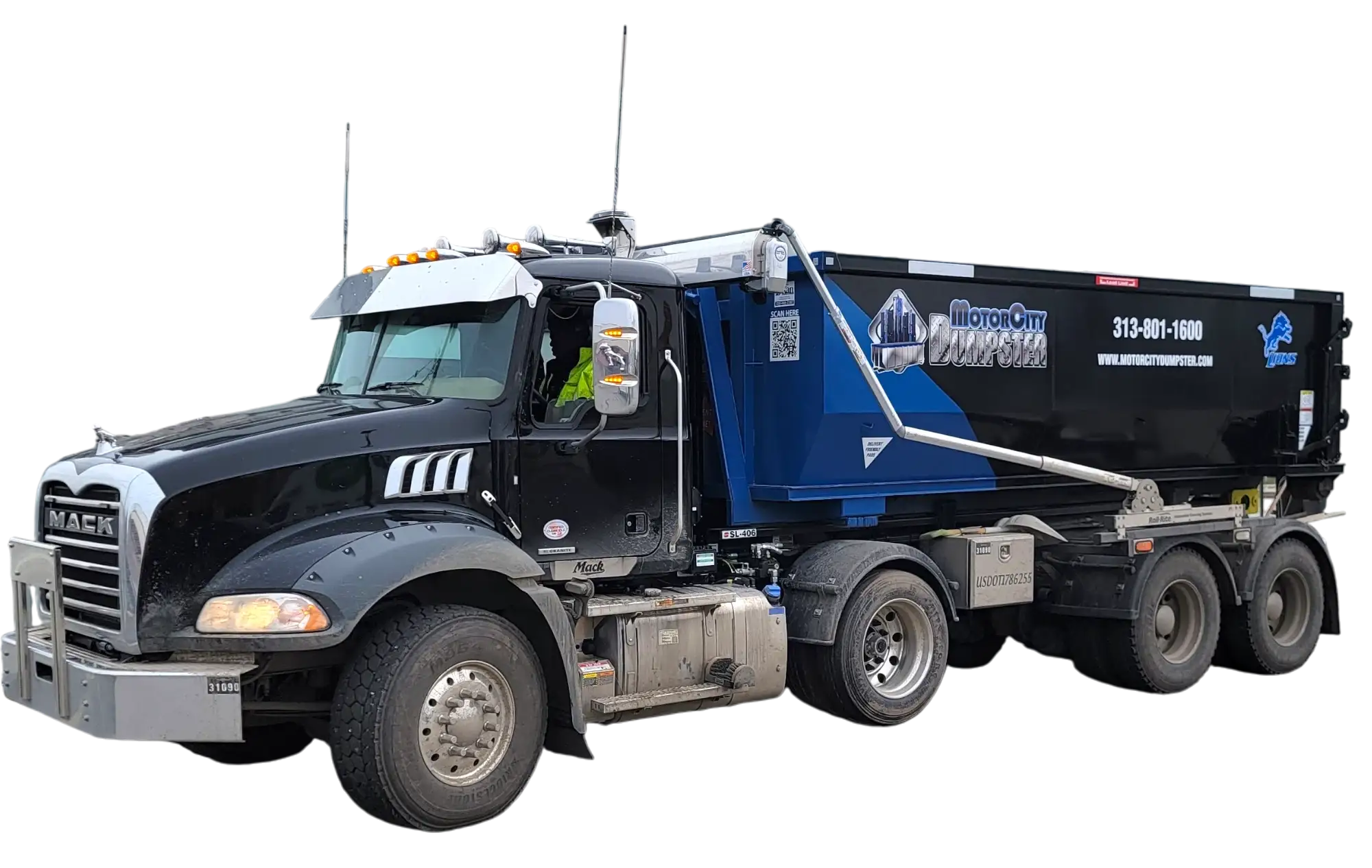 Motor City Dumpster roll off dumpster delivery and pickup